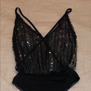 Forever 21 Tops - Sequin bodysuit Forever 21 Tops - Sequin bodysuit